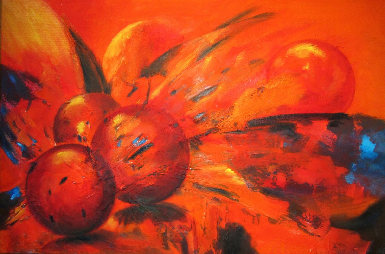 die Magie der Kugeln -rot-