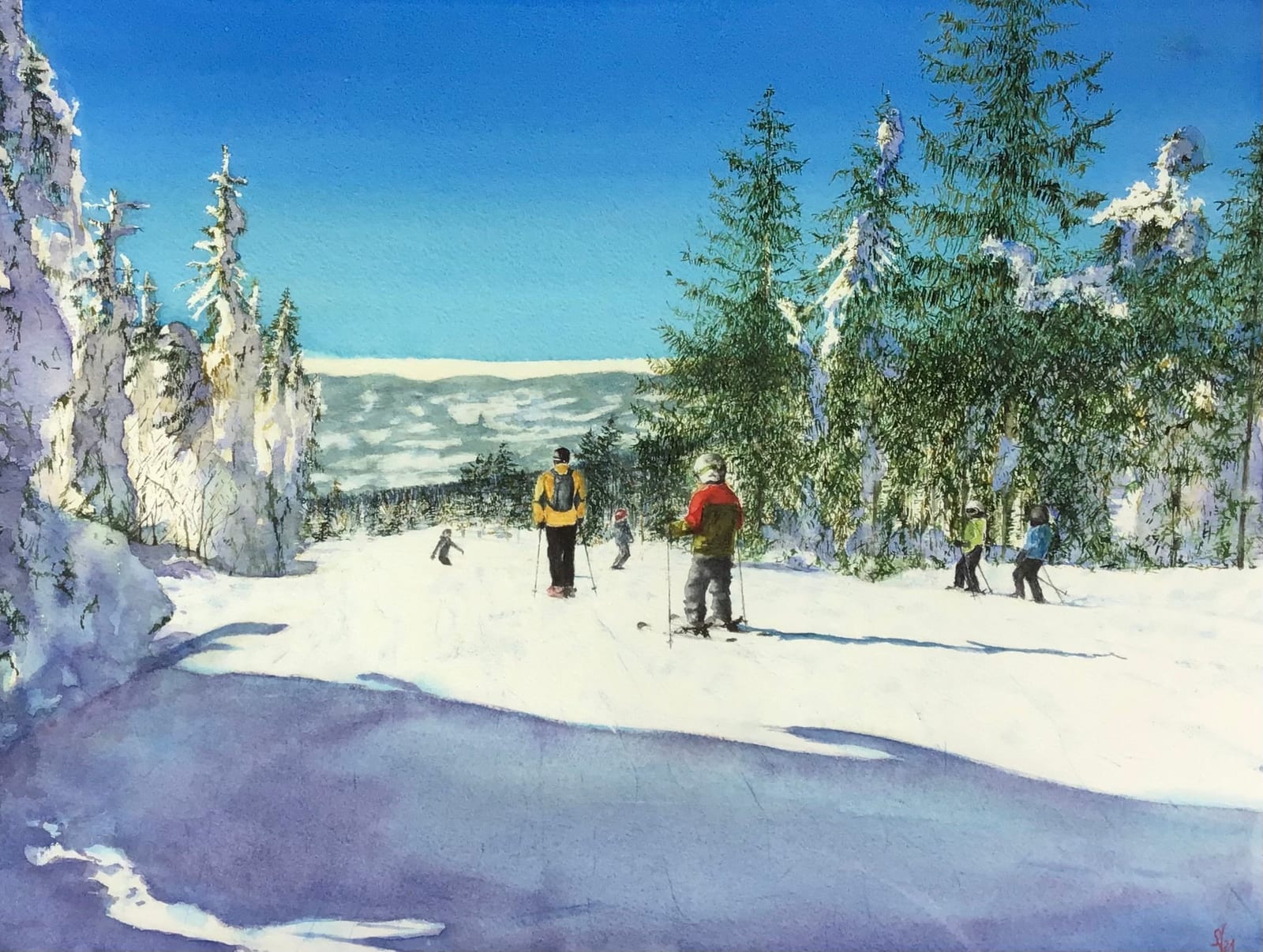 ECHTSCHNEEFERIEN von Sonia Nier