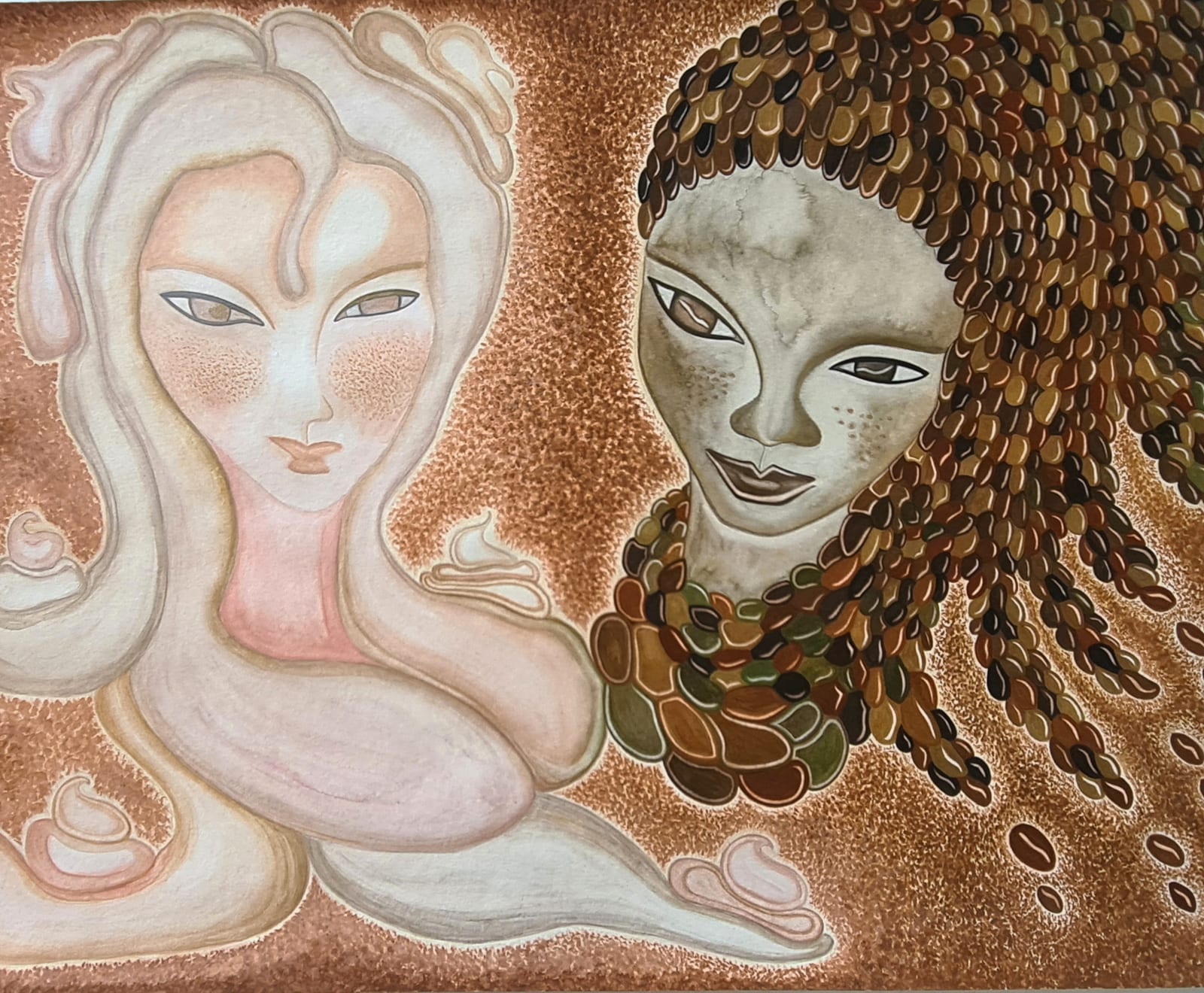 Coffea d’Arabica & Crème de la Blanche