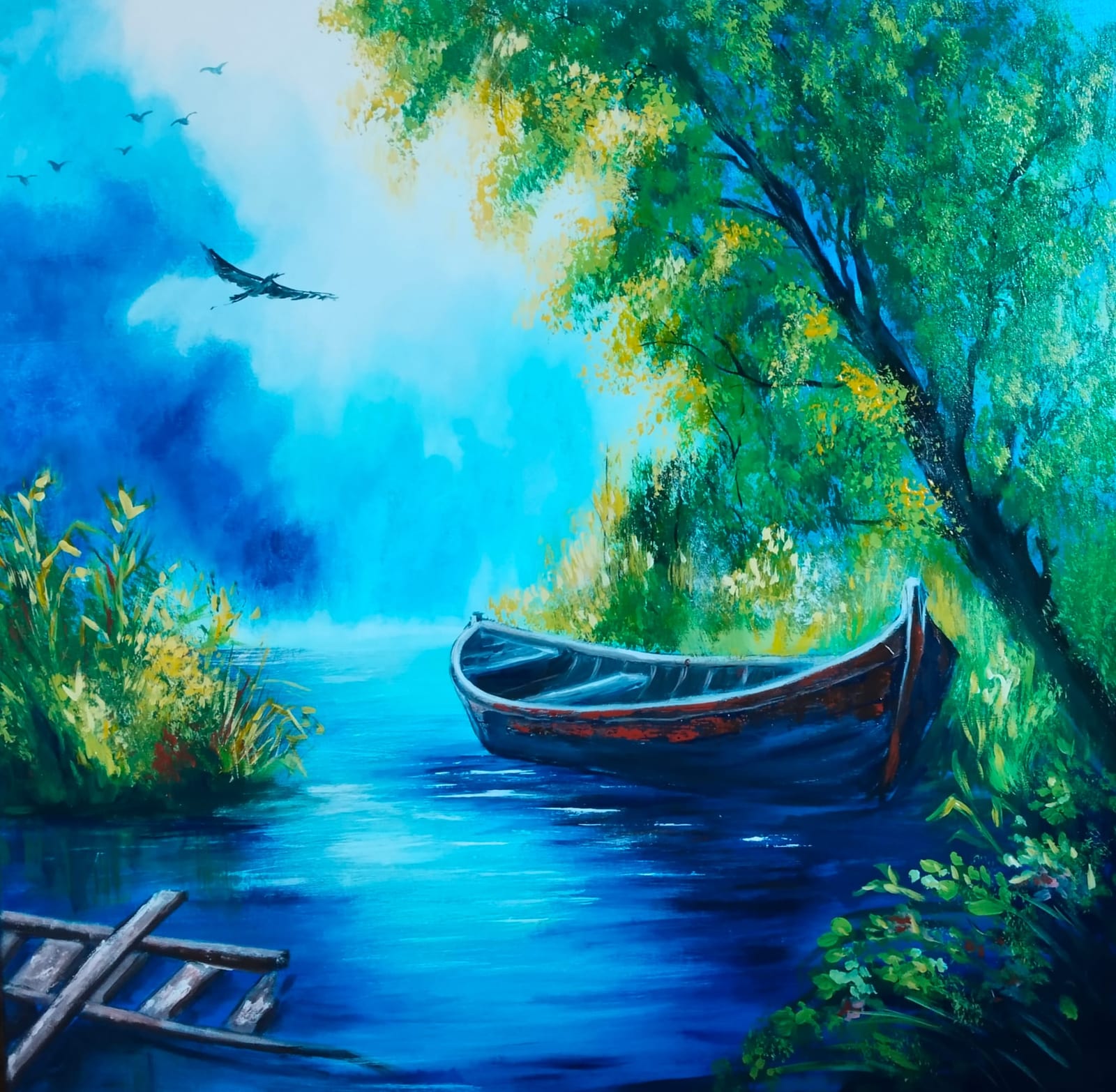 Das verlassene Boot von Daniela Varga