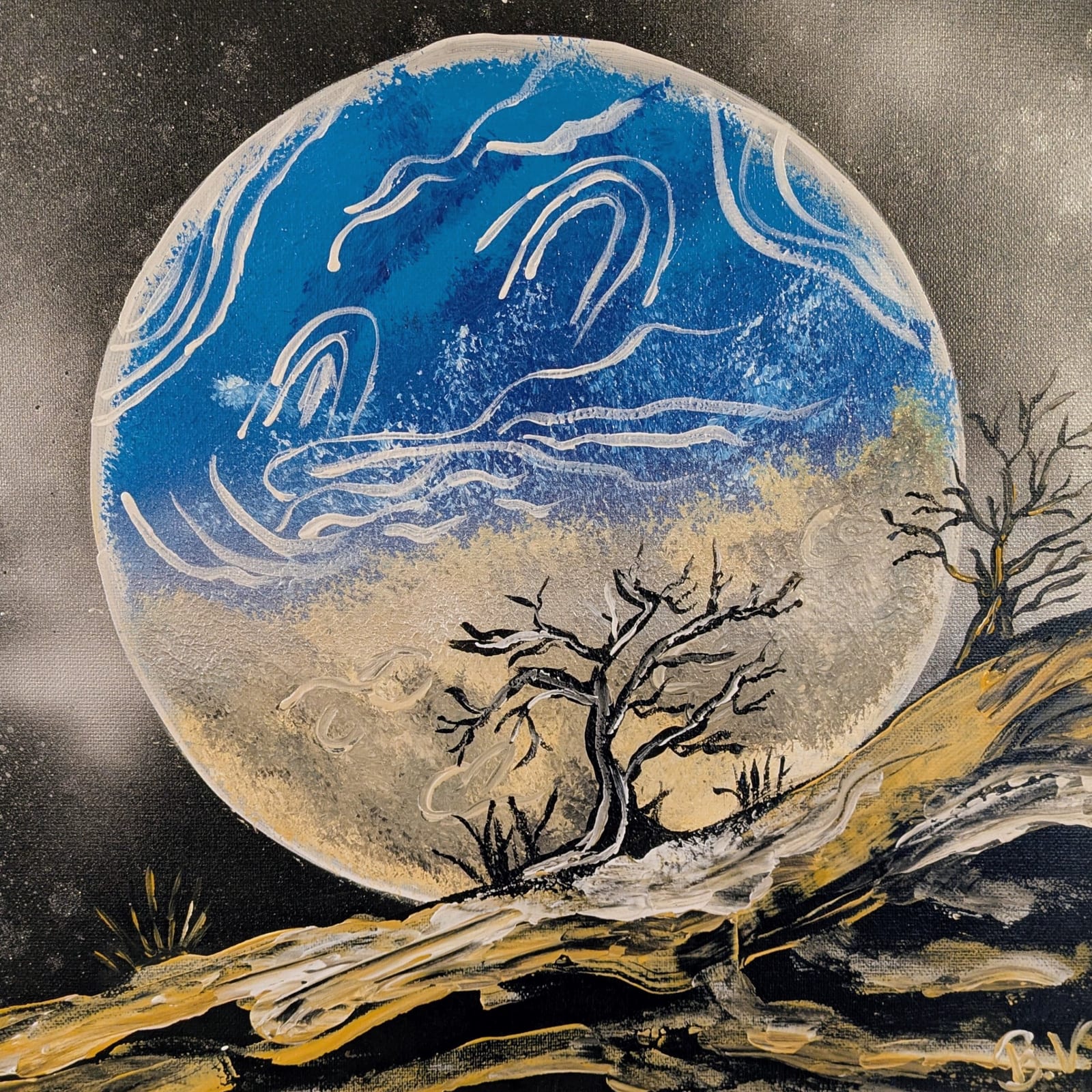 Moon von Bärbel Vollhardt