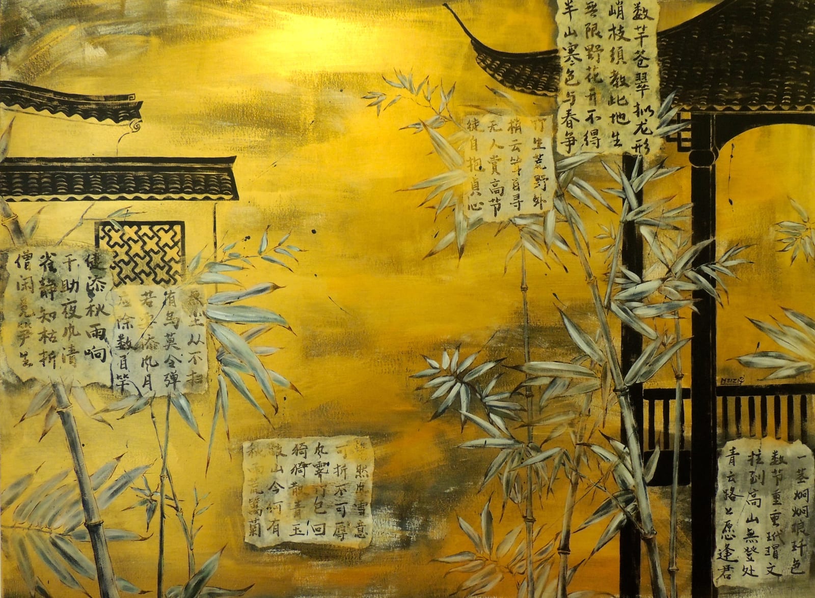 4 Gentleman- Bambus von Meizi Wang
