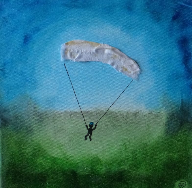 Die Fetzenfliegerin von der Hohen Wand