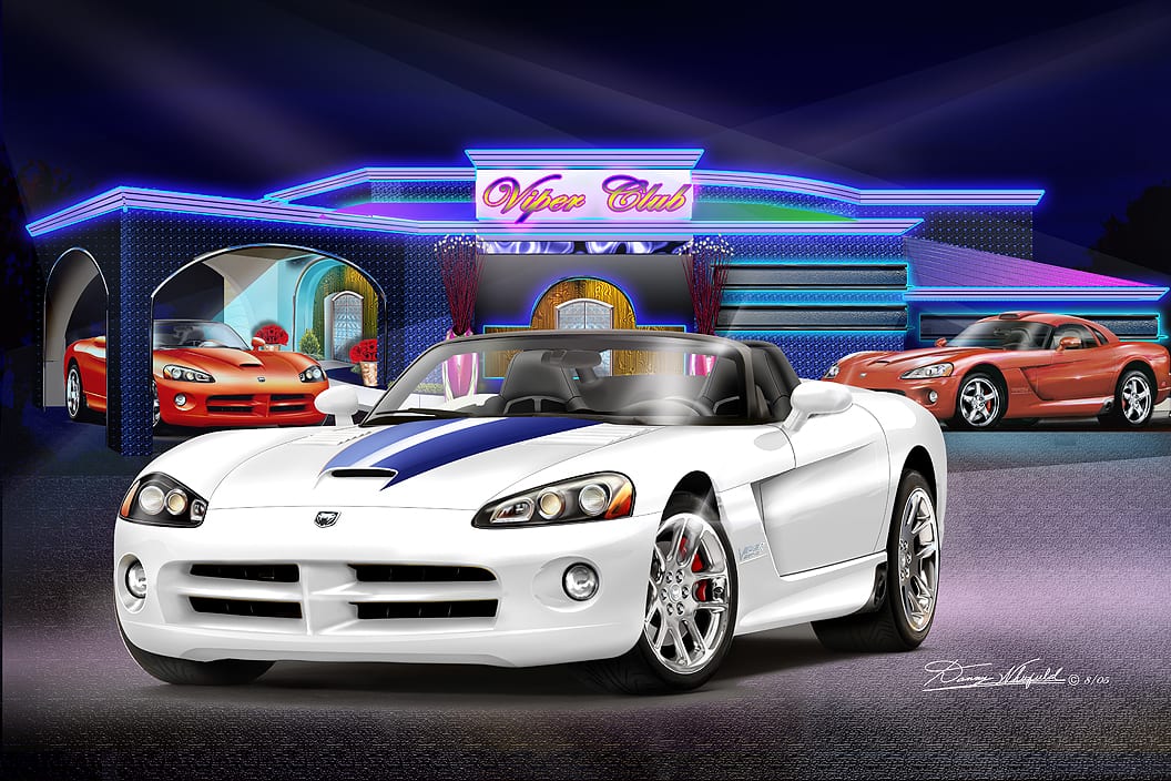 2005 Dodge Viper Commemorative Edition Fine Art Print