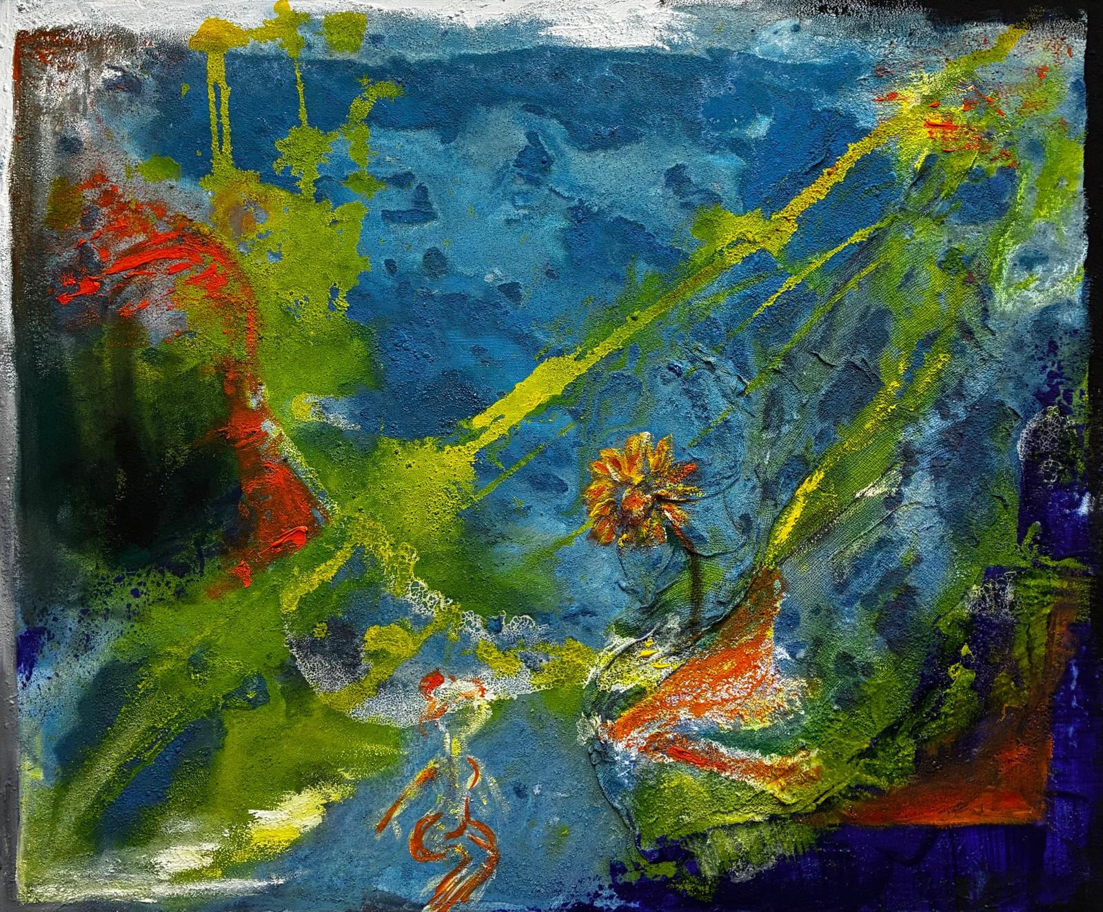 Brigitta Stritezsky - Blumenwiese von WinStage Sonderausstellung