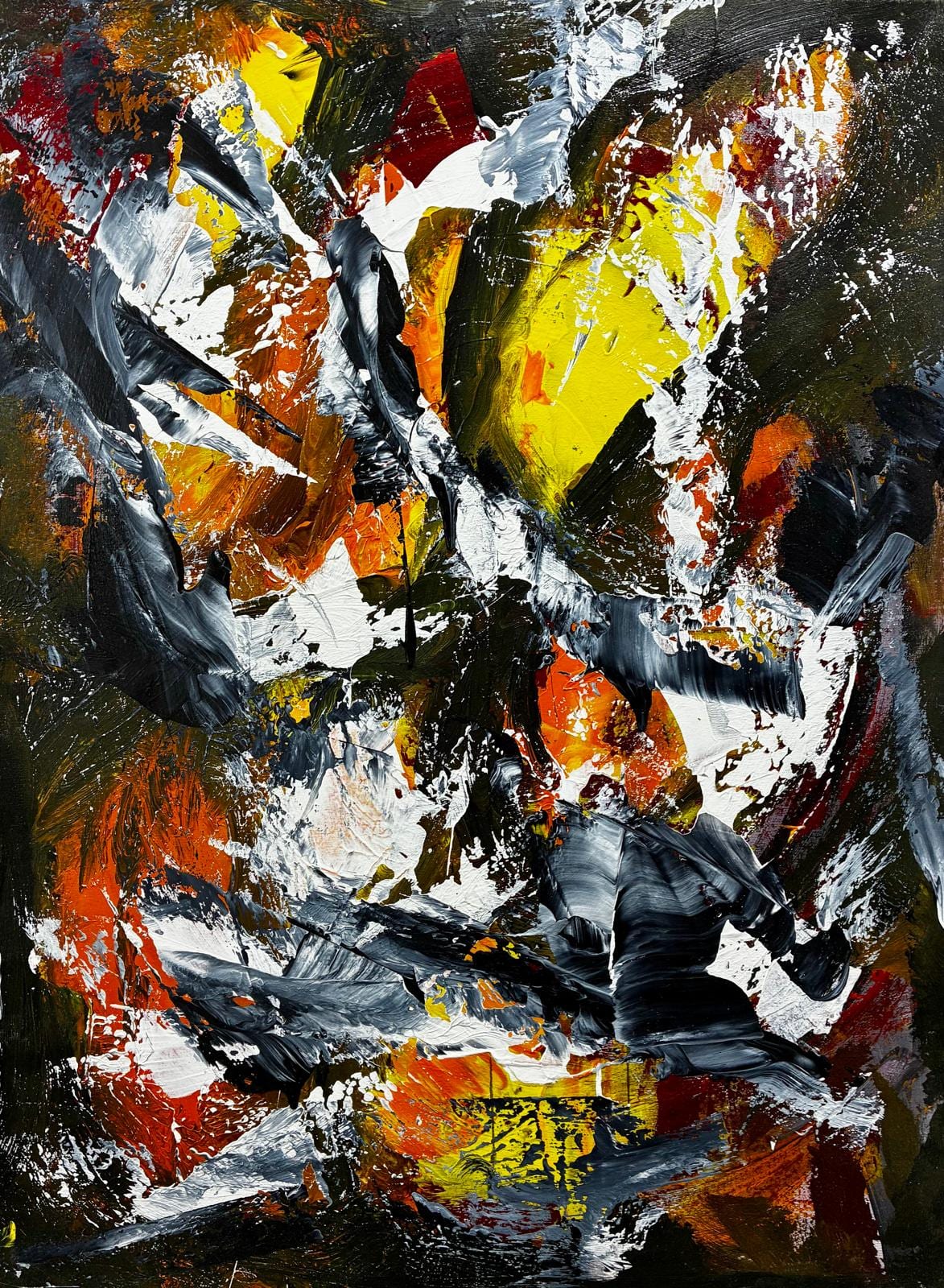 Helmut Kriechbaum - Explosion der Elemente II von WinStage Sonderausstellung