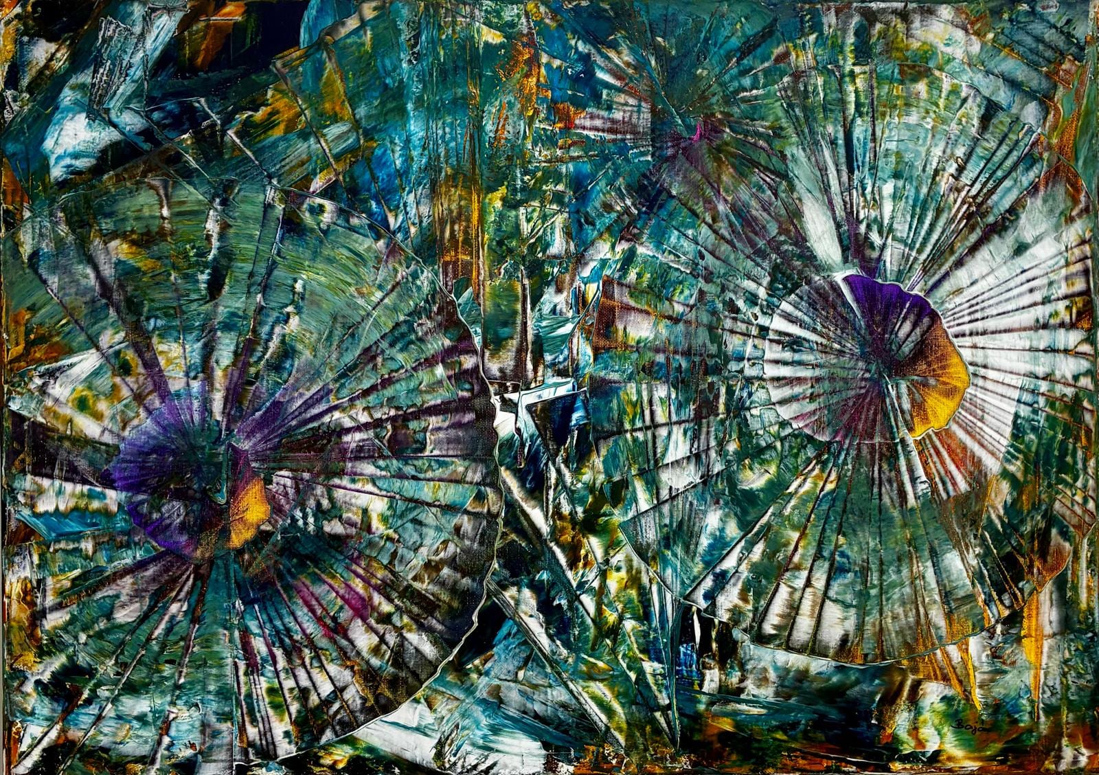 Ildiko Bajan - Kosmische Wirbel von WinStage Sonderausstellung