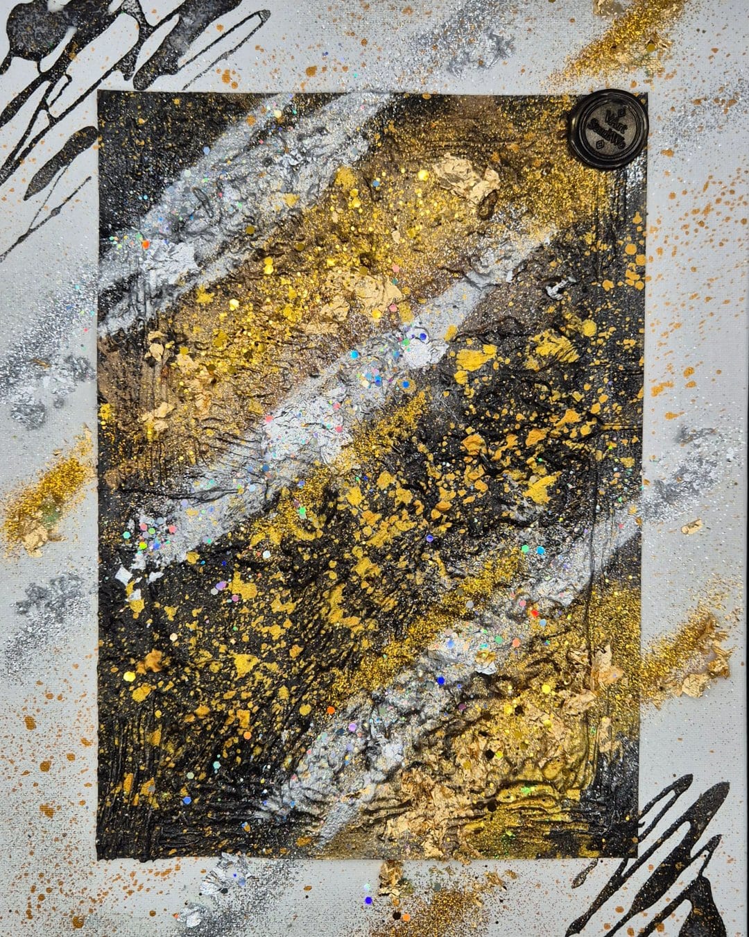 Goldener Kontrast von Vanessa Wolchowe