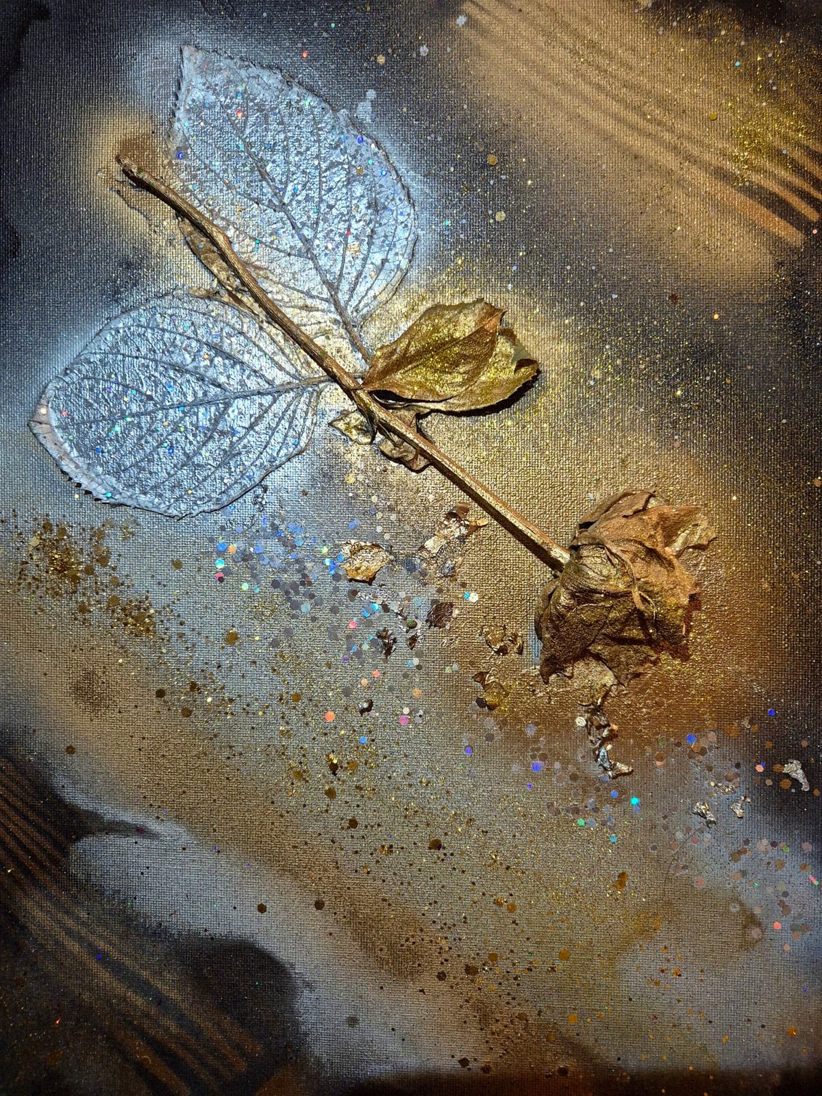 Rosenschatten und Rosenschimmer von Vanessa Wolchowe