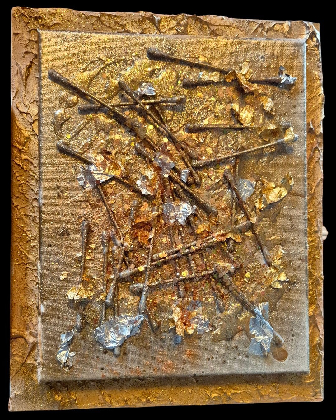 Zündstoff aus Gold und Glitzer von Vanessa Wolchowe