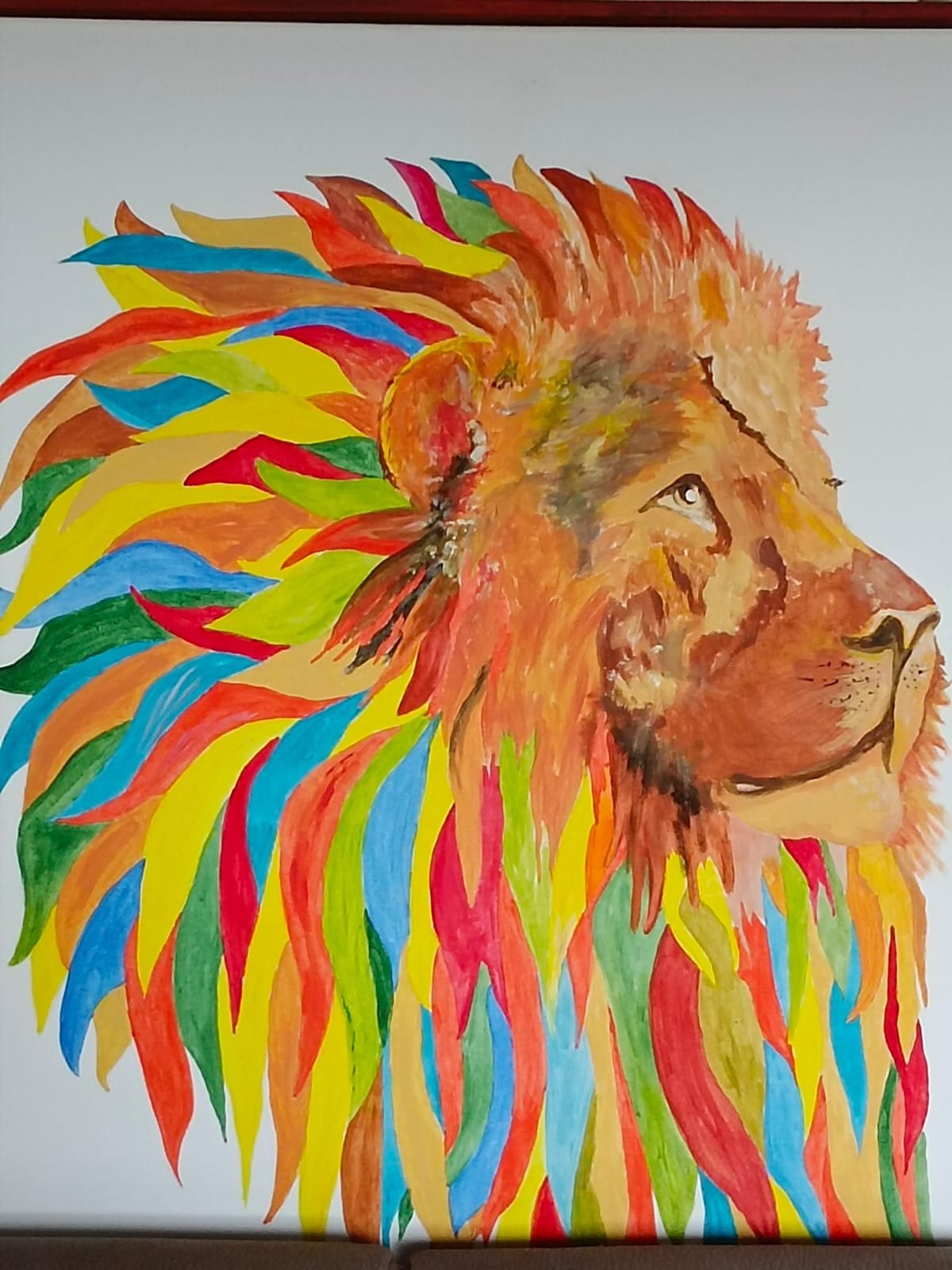 Löwe von Anna Zmugg