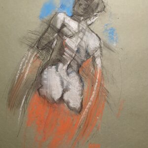 Weiblicher Akt ( Kopie von Egon Schiele)