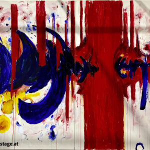Roter Meridian / Rythmus- Diptychon