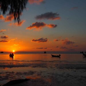 Malerischer Sonnenuntergang - Thailand, Kho Tao