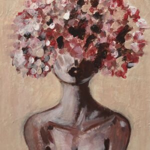 Mädchen mit Blumenkranz