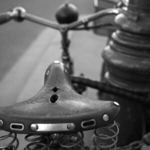 The Bike and his saddle