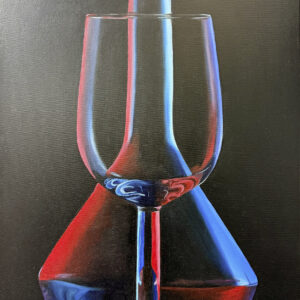 Karaffe im Glas