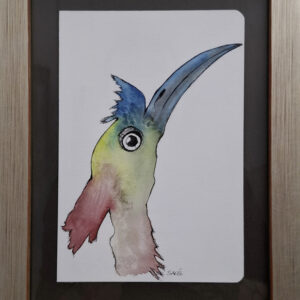Bunter Vogel