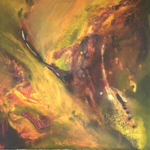Explosion in rot - Elisabeth Leyrer