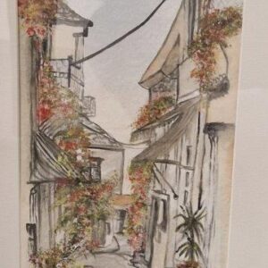 Griechenland Aquarell