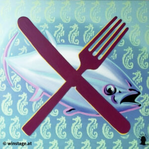 2-2-12 - Arterhaltung der Tiere -  3D-Thunfisch