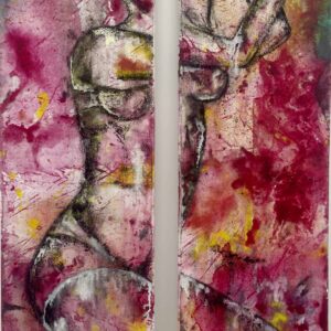 Tänzerin 1 (Diptychon)