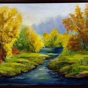 Herbstzauber am Fluss