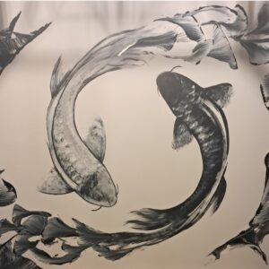 Flowing Harmony black/white