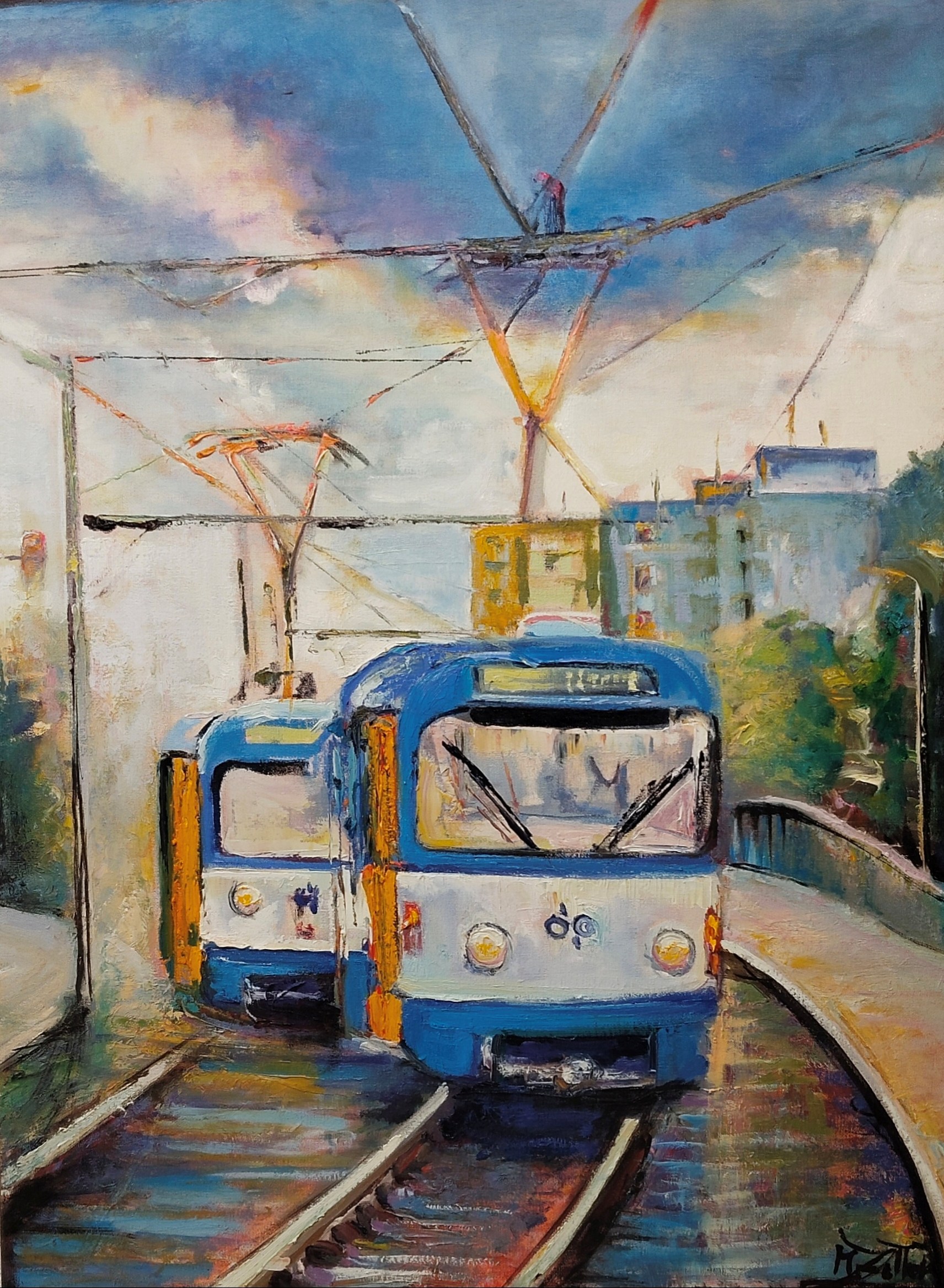 Tatra 3 Straßenbahn Serie Cityscapes