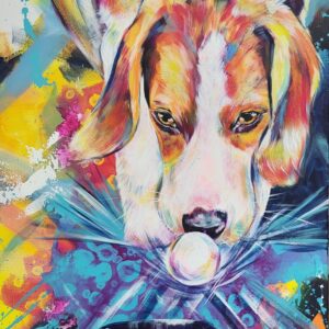 Profi am Werk (Beagle)