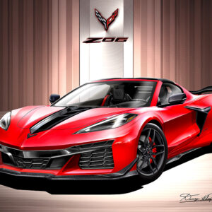 2025 Corvette Zo6 Fine Art print