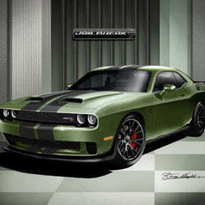 2019 Dodge Challenger Hell Cat "Jailbreak Edition" Fine Art Print