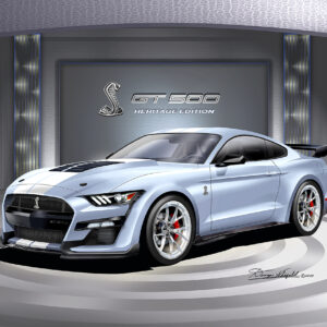 2022 FORD Mustang Shelby GT500 Fine Art Print