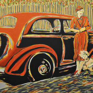 Oldtimer Mary in Hollywood