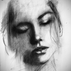 „the silence beneath the lids“